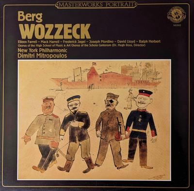 LP Record ALBAN BERG NEW YORK PHILHARMONIC Wozzeck M2P42470 CBS Masterworks 1987 Europe Classical Used
