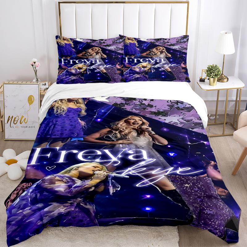 3Pcs Freya Skye Performance Bedding Sets For All Sizes New 3D Printed Bed Cover Comforter Duvet Cover Pillowcase Bedroom Decoration