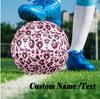 Custom Text Size 5 Soccer Ball, Standard Match Football For OutdoorMonster High