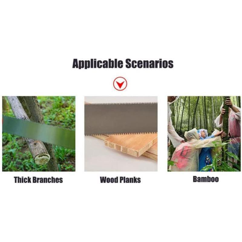 32cm New Double Edge Hand Saw Japanese Ryoba Saw Double Edge Pull Saw Interchangeable Flush Cut Saw Flexible Blade Hand Saw