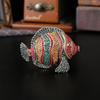 Unique Retro Style Small Fish Jewelry Box More Than Every Year (fish) Diamond-encrusted Koi Jewelry Box Jewelry Storage Box