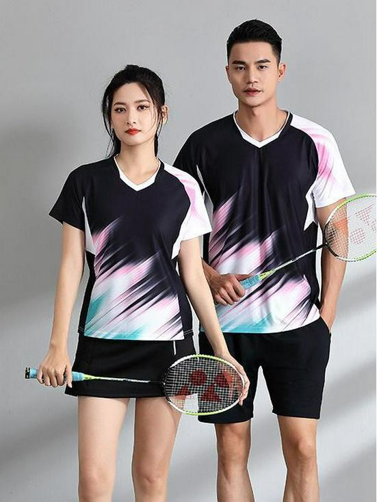 Couples' Comfortable Quick-Dry Breathable Sweat-Wicking Bingyu Fitness Tops - Women's Tennis & Casual Sport Wear.