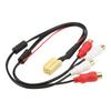 4RCA Cable MINI ISO 6Pin Audio Line Bluetooth Replacement for Seat