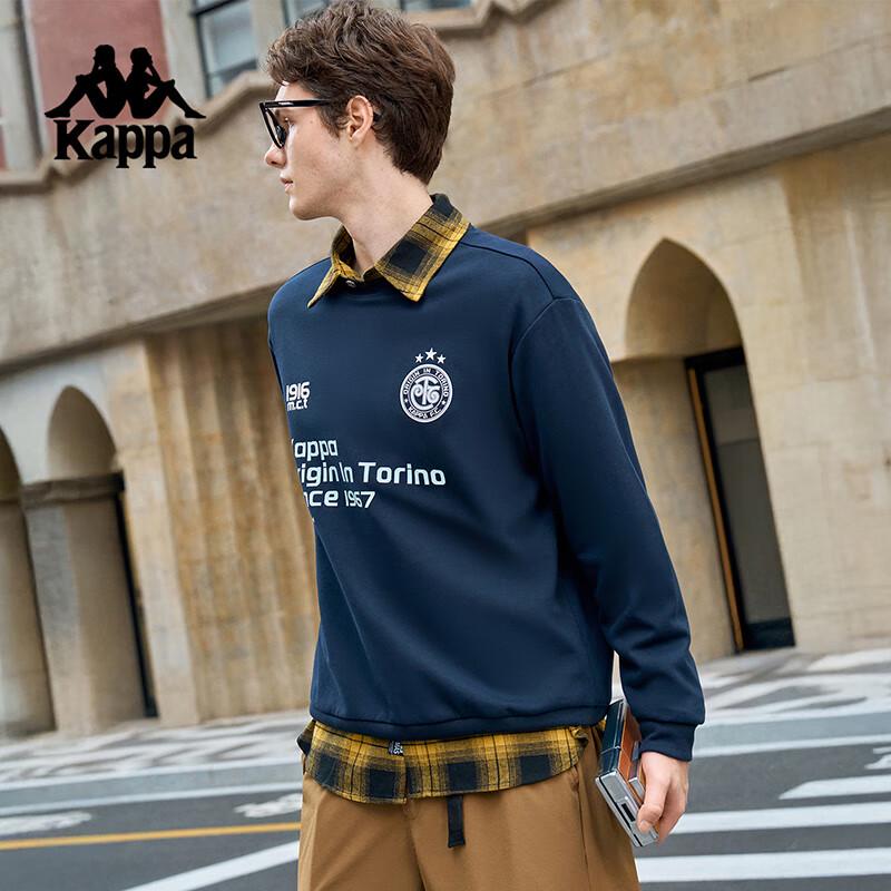Kappa Unisex Loose Fit Pullover Sweatshirt