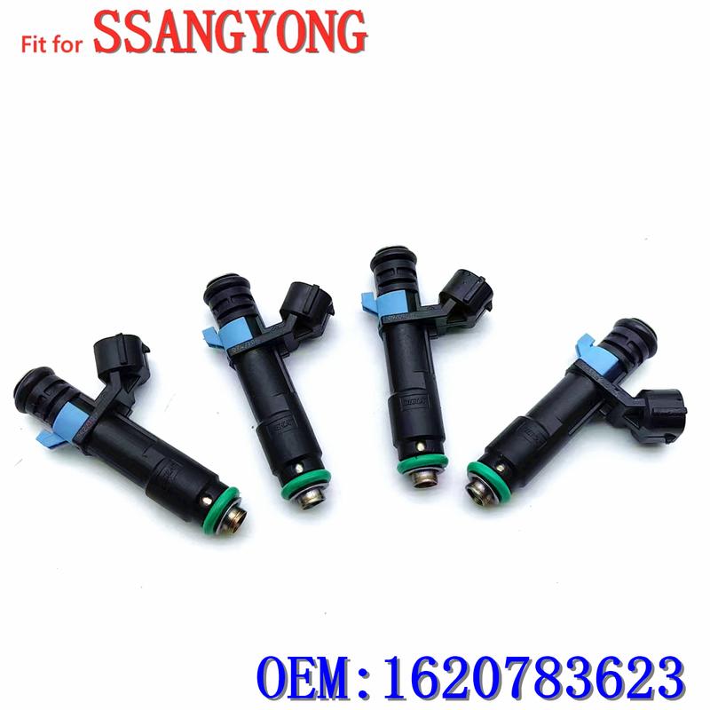 Fuel injectors are suitable for Korean SsangYong actyon,kyron, and korando c. Fuel injector is 1620783623.