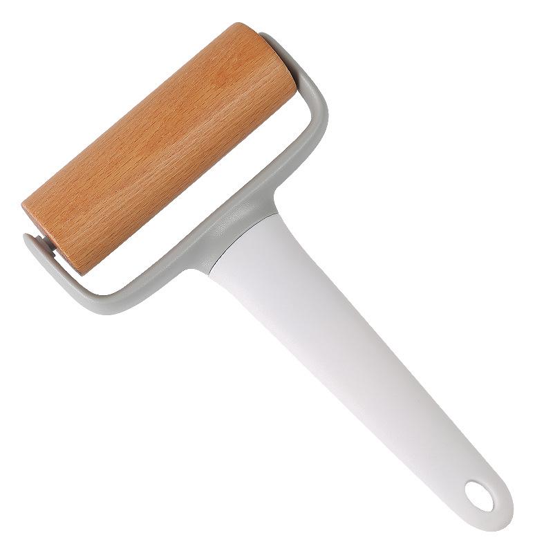PP Rolling Pin Needle & Pizza Cutter: Creative Noodle & Flower Perforator, Roller Knife, and Baking Tool