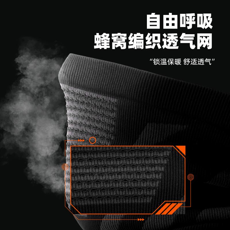 WRELS Knitted Scarf Faces Cover Windproof Outdoor Sports Half Face Mask Elastic Absorb Prevention Sweat Breathable Bicycle Mask