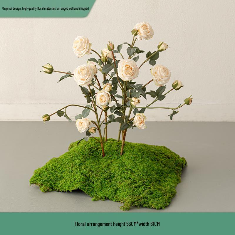 Monet Garden Artificial Floral Window Display and Landscaping Decorations