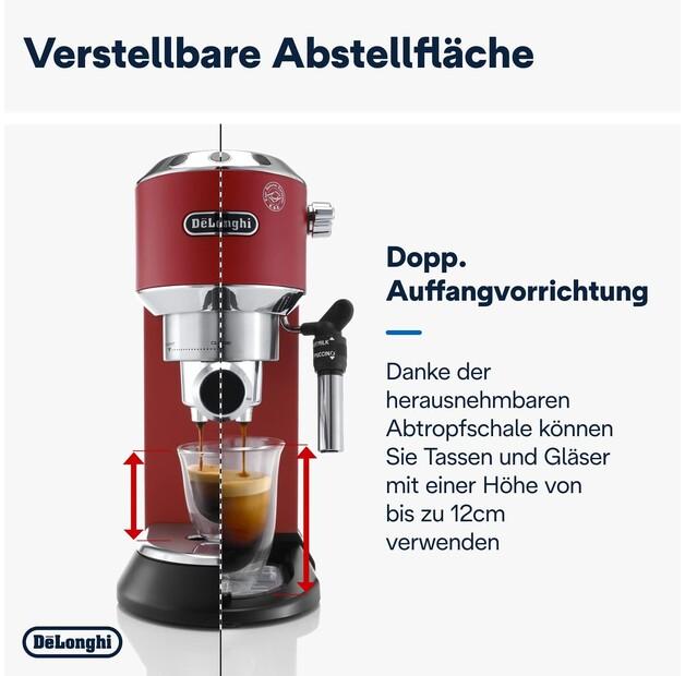 Кофемашина DeLonghi EC 685.R Dedica