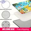 Pokemon Beach Party Print Doormat Anti-slip Absorbent Floor Mat for Home Entrance Bedroom Living Room Decor
