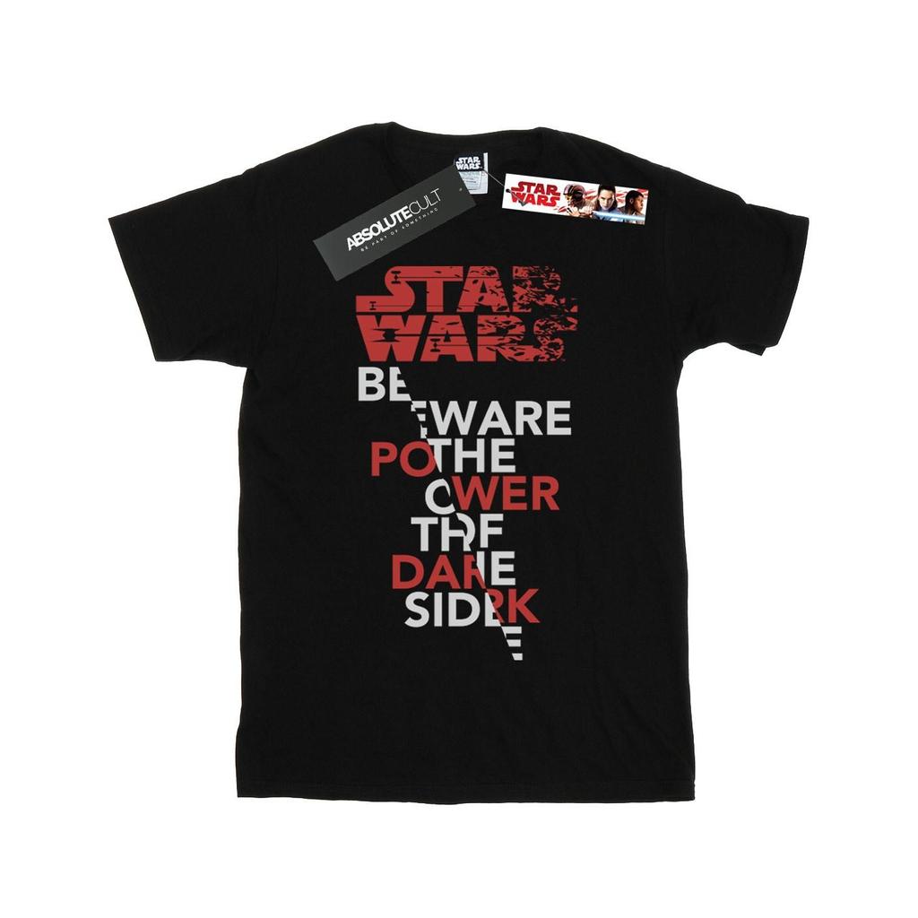 Star Wars Boys The Last Jedi Power Of The Dark Side T-Shirt