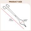 Crucible Tongs Melting Plier Holder Furnace Metalworking Tool for