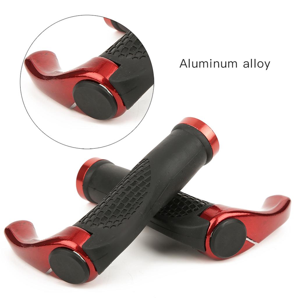 Fahrradlenkerabdeckung Mountainbike Rennrad Lock-on Griff Lenkergriff Set Rot