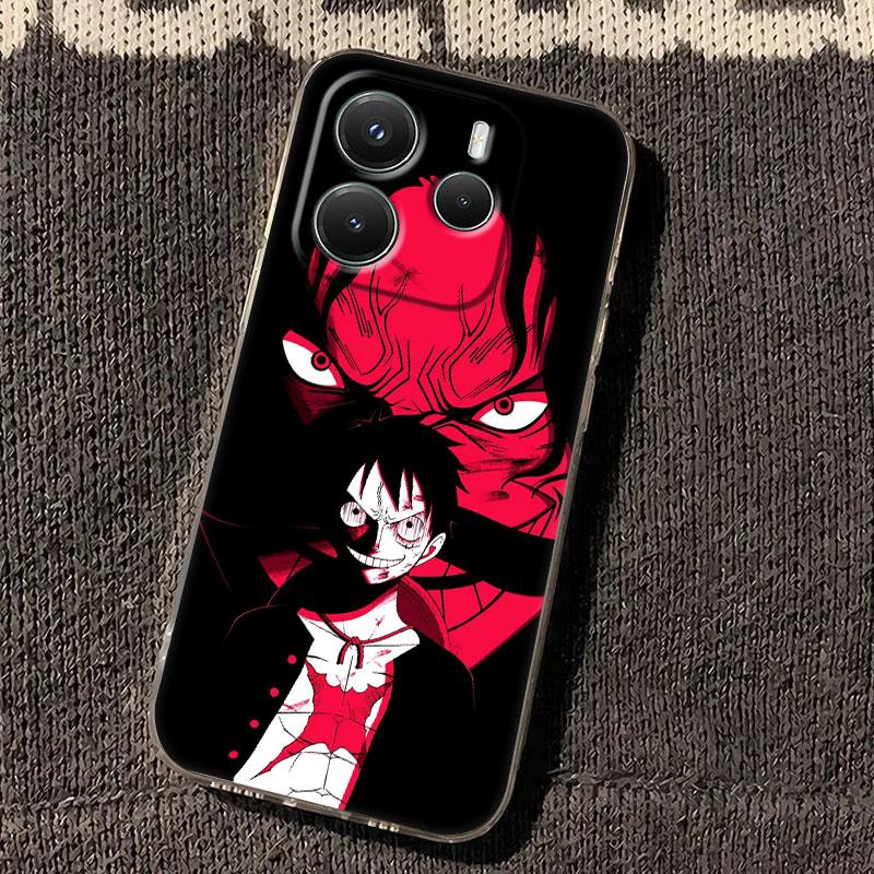 Cartoon Shanks Luffy Zoro Case For Xiaomi Redmi Note 15 14 13 12 11 10 Pro Plus 5G Cover For Redmi 15C 15 14C 13C 12C Phone Case