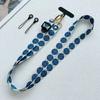 Verbesserte Version Retro-Muster Diagonales Band Verstellbar Handy Langes Lanyard Zum Aufhängen am Hals Um Verlust zu Verhindern Seil