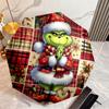 Christmas Comedy How the Grinch Stole Christmas Umbrella home essential wrought iron eight legged multifunctional travel camping essential umbrella 11