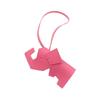 Litchi Pattern Elephant PU Leather Lanyard Bag Charm - Cute Backpack Pendant