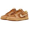 Nike Sneakers Uomo Dunk Low Retro Wheat Donut Marrone Dorato Lino IM4415-200
