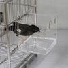 Bird Bathing Container Acrylic Acrylic Cage Case Bath Container Nest Box Great Tit Bird Bath Container Parrot Bird Bathtub Parrot Bird Bath Cage Large