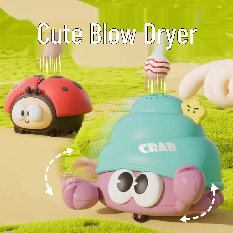 Children's Ladybug Fan Blowing Hover Ball - Educational Toy for Kindergarten Focus Training