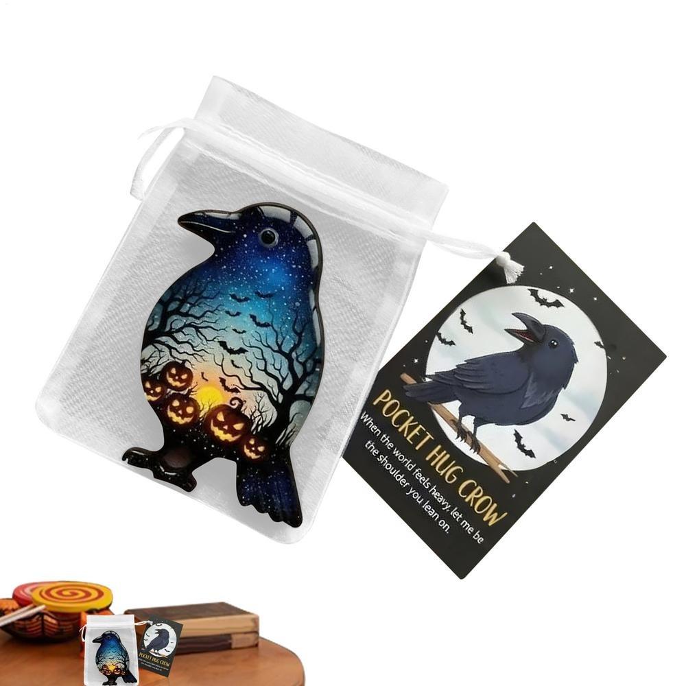 Emotional Support Ghost Pocket Hug Motivational Figures Encouragement Cards  Travel Companion