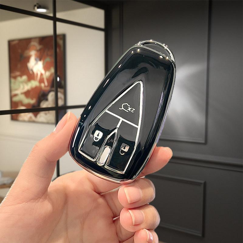 For Changan Eado Uni-T Uni K Oushang X5 X7 Ev Oshan Z6 Cs35 Plus Cs55 Cs75 Auto Accessories Soft Tpu Car Key Case Caps Holder