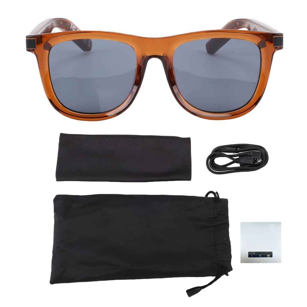 AI Smart Sunglasses Bluetooth 5.3 Multi Language Translation Wireless Music Calls Smart Glasses
