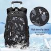 ZIRANYU Detachable Stair Climbing Trolley School Bag