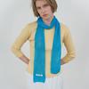 LOOSE WEAVE KNIT MUFFLER_BLUE