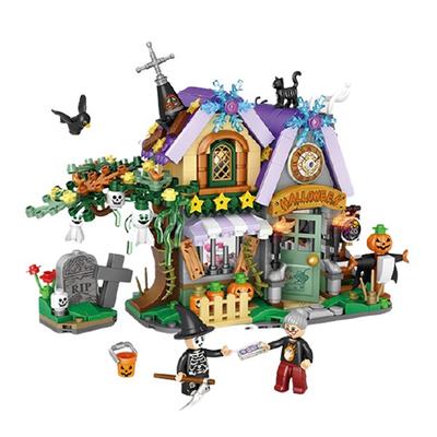 LOZ Miniblock Halloween Hut, 1 kus, oblíbené korejské hračky