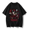 2026 Nuova T-shirt Americana Street Heavy Metal Slipknot Stampa Grafica Stampa Pattern Periferico della Band T-shirt Estiva a Maniche Corte