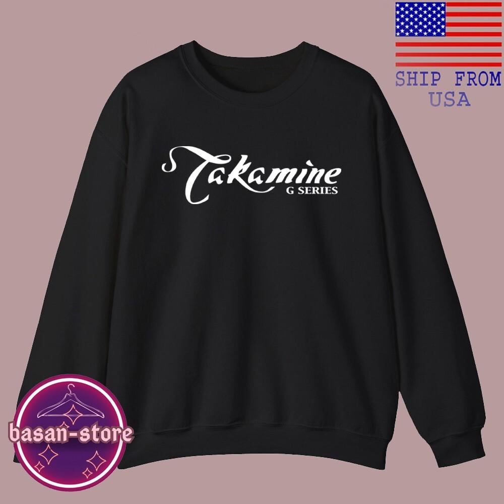 Takamine GSeries Black Size S3XL Unisex T-Shirt XL