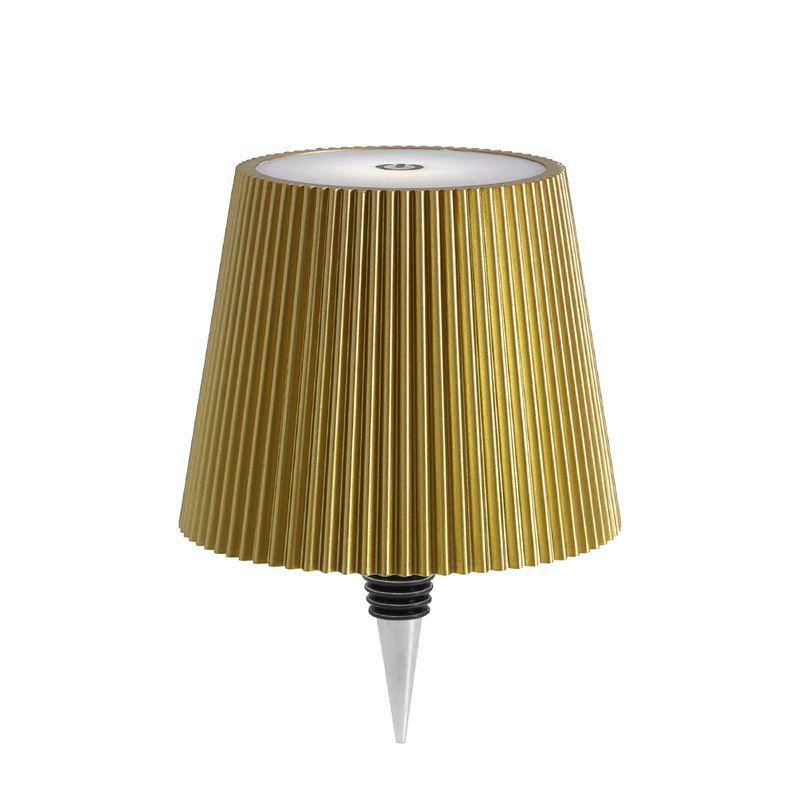 

Светодиодная беспроводная настольная лампа в виде винной бутылки, 3 цвета, диммируемая, перезаряжаемая, светильники для обеденного стола, лампа для напитков, сенсорное управление сверху золотой