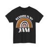 Reading Is My Jam Rainbow Shirt, Reading Books Lovers Women Men Shirt