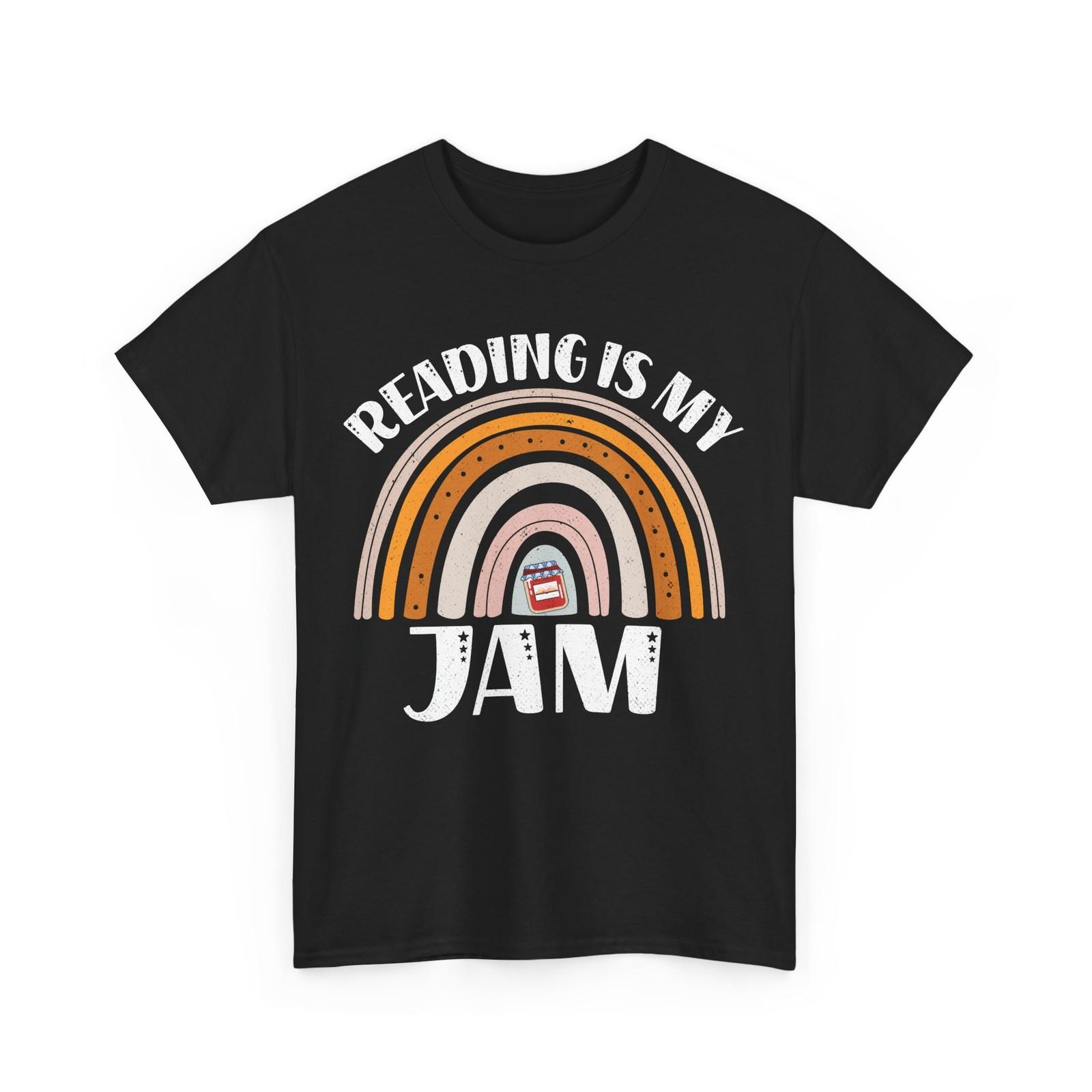 Reading Is My Jam Rainbow Shirt, Reading Books Lovers Women Men Shirt L