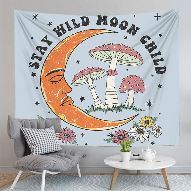Tapestry Fashion Living Room Home Decoration Wall Hanging Room Bedroom Psychedelic Hanging Cloth Background Wall Cloth Tapestry