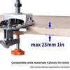 Stainless Steel Hinge Hole Locator Installation Adjustable Edge Quick Clamp Woodworking Tool for Cabinet Door