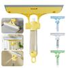 Glass Scraper Ergonomic Handle 3-in-1 Window Cleaning Tool with Spray