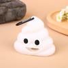 Poop Shaped Pet Waste Bag Dispenser with Clip Portable Dog Bag Holder for Outdoor Walking Travel Hiking and Daily Pet Care
