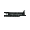 1Pc Dental Lab Multifunction Ruler for Aesthetic Crown Bridge Design Prosthodontic Measurement Multi-Window Scale Instrument