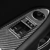 For Dodge Challenger 2008-2014 Carbon Fiber Interior Window Control Cover Trim