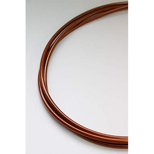 NISSEN CABLE CO., LTD (Nissen Cable Co., Ltd.) Äußeres Bremszugkabel aus Edelstahl, 2 m, Klarbraun, NI311A Klarbraun