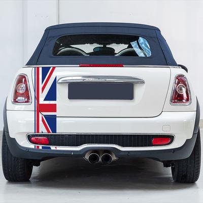 Car Back Door Stickers Auto UK Flag Decor Decal For Mini Cooper R56 R57 R58 R50 R52 R53 R59 R61 Countryman R60 F60 F55 F56 F54