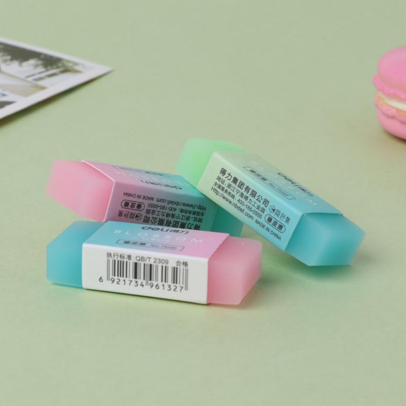 Buy Hot Soft Durable Flexible Cube Cute Colored Pencil Rubber Erasers ...