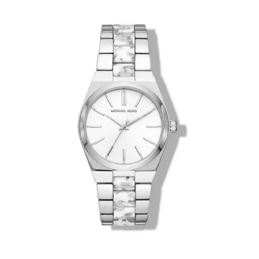 Nuovo Orologio da Donna Michael Kors MK6649 Channing al Quarzo con Quadrante Bianco