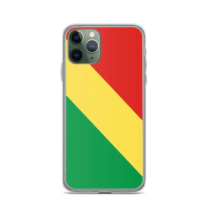 Coque Télephone Drapeau république du Congo - iPhone 11 Pro