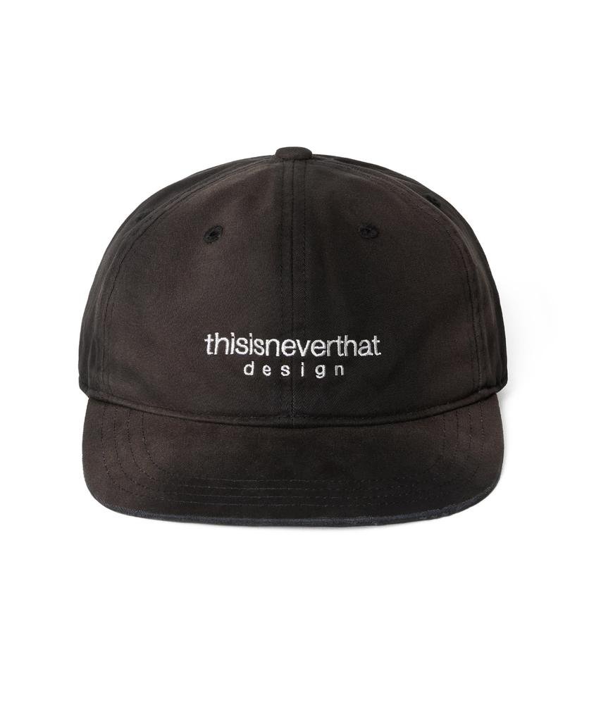 THISISNEVERTHAT Bleached L-Logo Cap Black
