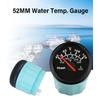 ELING New Universal 52mm Waterproof Marine Auto Water Temp Gauge Temperature Meter 40-120℃ With Red Backlight for Car Boat Truck
