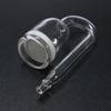 Aquarium CO2 Diffusor Rückschlagventil U-förmiger Glasrohr-Saugnapf für 4 x 6 mm Rohr