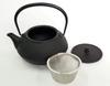 Iwachu Iron New Arare Black No Can be Used Over an Open Nanbu 11884 Teapot/Kettle 7-Type Finish, 0.8L, Enamel, Fire, Ironware,
